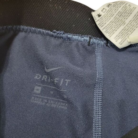 Nike Pants Size Medium M W24"xL28" Nike Pro Dri-Fit Leggings Activewear Athletic - Picture 6 of 6